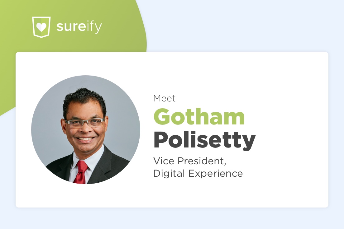 Sureify Hires Past PwC Executive, Gotham Polisetty as Vice President of Digital Experience 