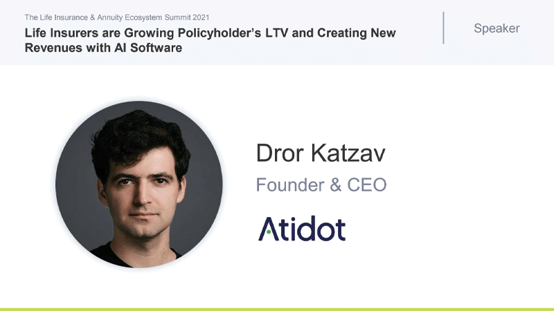 Atidot | Teamstand – Life Insurers are Growing Policyholder’s LTV and Creating New Revenues with AI Software