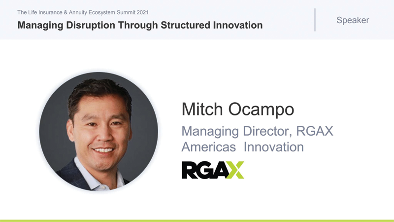 RGAX – Managing Disruption Through Structured Innovation