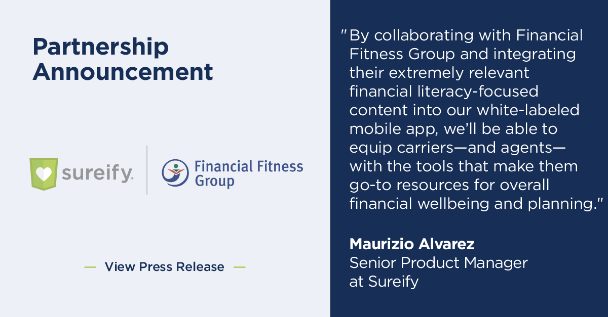 Financial Fitness Group and Sureify Team Up